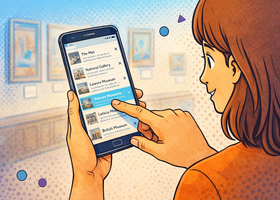 Choisissez un musée sur la carte interactive